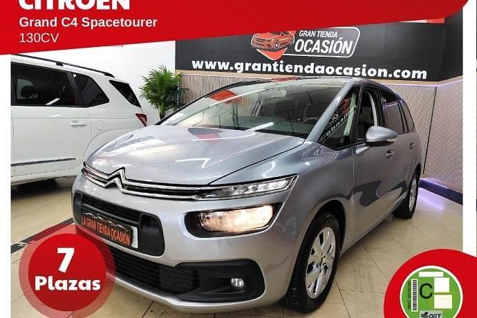 Usado Citroën C4 131 CV (96 kW) 2020 Plateado Monovolumen
