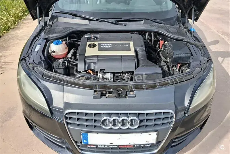 Usado Audi TT Roadster S-Line 200 CV (147 kW) 2007 Negro Descapotable