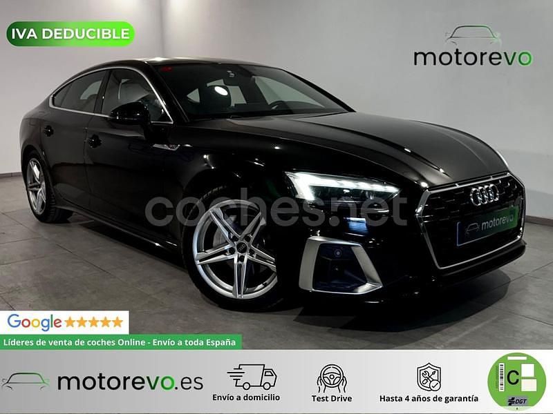 Negro Usado 2020 Audi A5 Sportback Premium Utilitario | 26.990 € (Precio justo) - Imagen 1/4