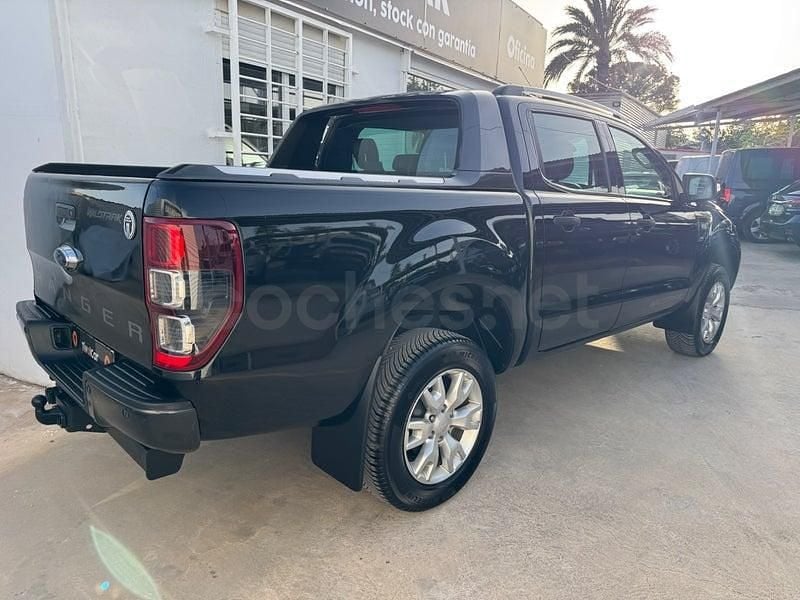 Usado Ford Ranger Wildtrack 200 CV (147 kW) 2015 Negro Pickup/Camioneta