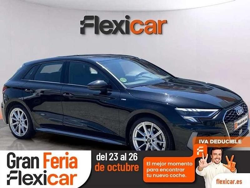 Negro Usado 2023 Audi A3 Sportback S-Line Berlina | 24.990 € (Buen precio) - Imagen 1/2