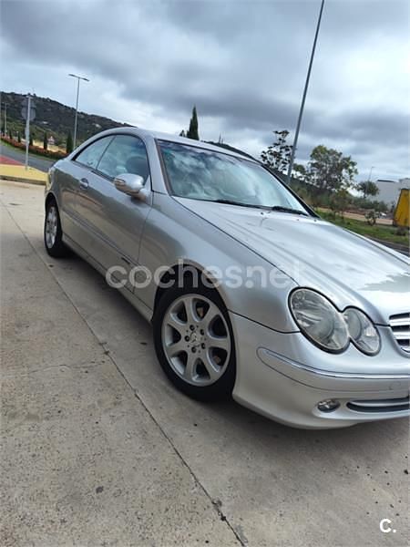 Usado Mercedes CLK320 Elegance 218 CV (160 kW) 2003 Gris / plata Coupe