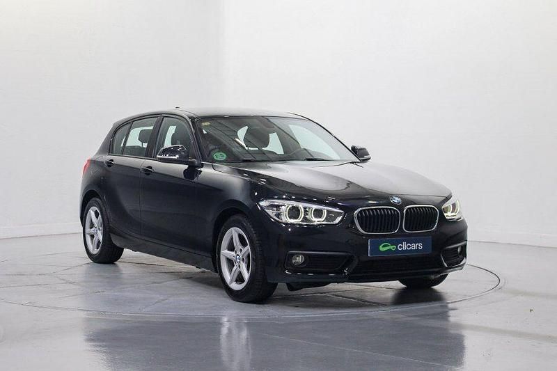 Usado BMW 116 116 CV (85 kW) 2016 Negro Utilitario
