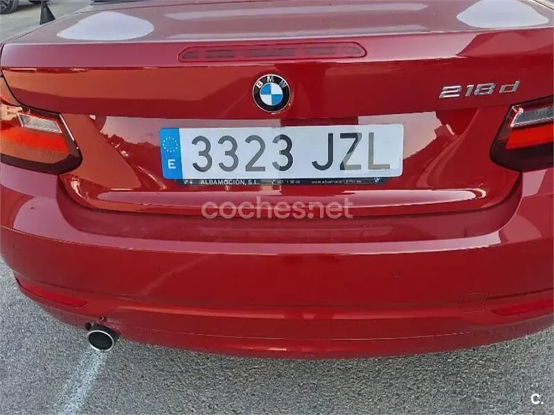 Usado BMW 218 150 CV (110 kW) 2017 Rojo Descapotable