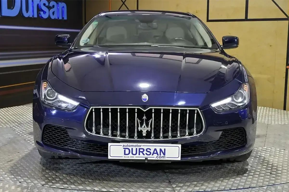 Usado Maserati Ghibli 415 CV (305 kW) 2014 Azul Coupe
