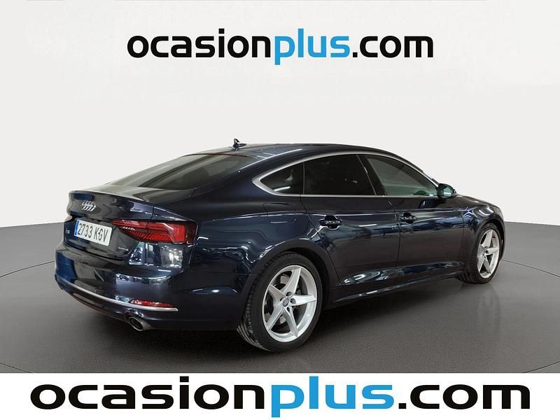 Usado Audi A5 Sportback Sport 252 CV (185 kW) 2018 Azul Utilitario