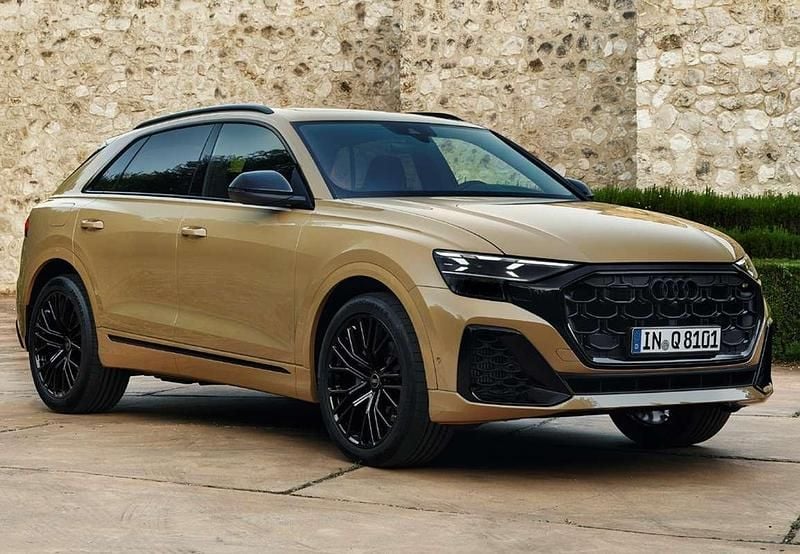 Gris Usado 2023 Audi Q8 S-Line SUV | 74.900 € (Precio justo) - Imagen 1/4