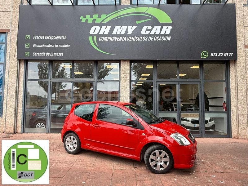 Rojo Usado 2008 Citroën C2 VTR Sport Utilitario | 3999 € (Buen precio) - Imagen 1/4