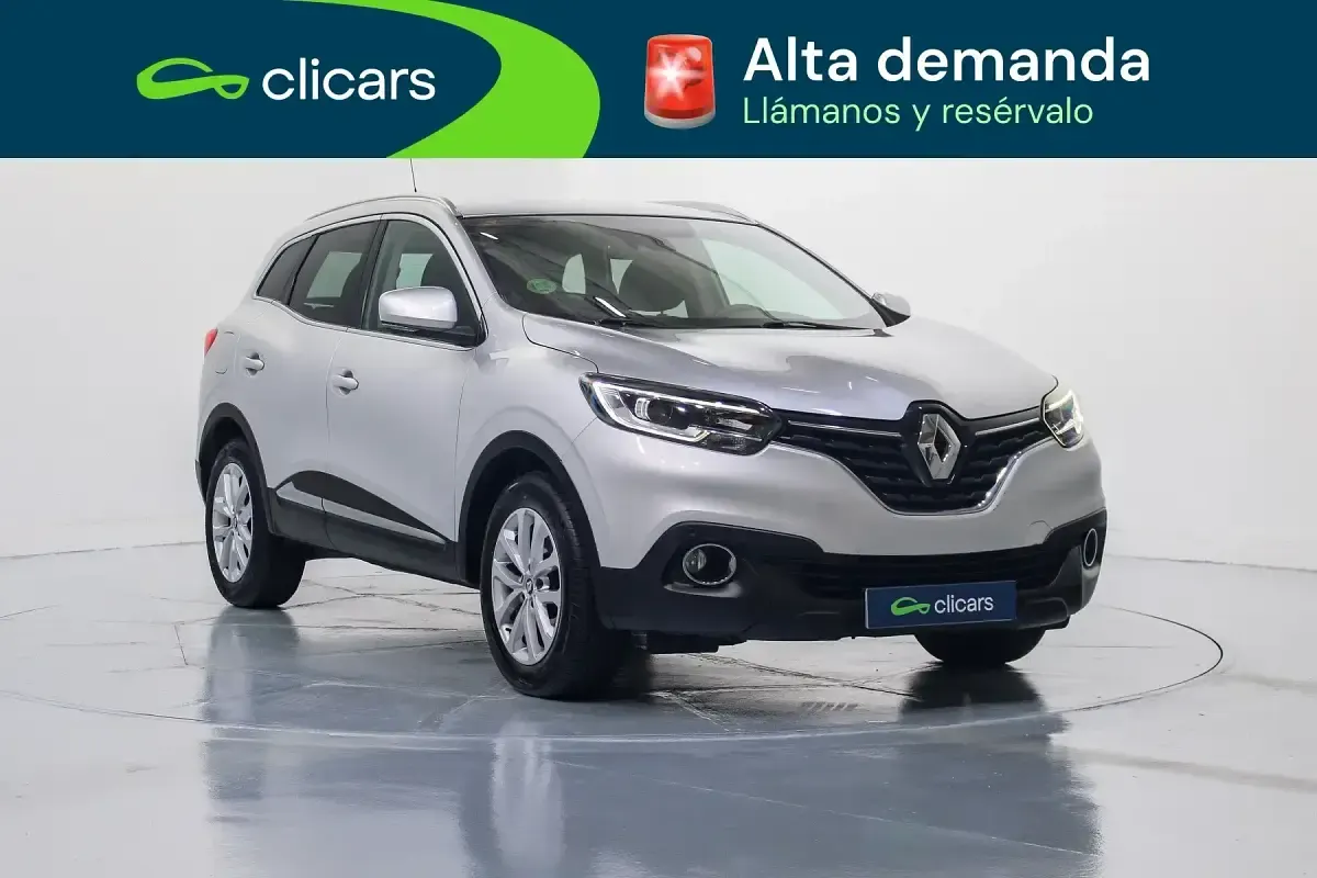 Usado Renault Kadjar Life 110 CV (80 kW) 2017 Gris / plata SUV