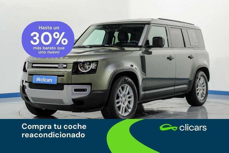 Verde Usado 2020 Land Rover Defender HSE SUV | 52.390 € - Imagen 1/4