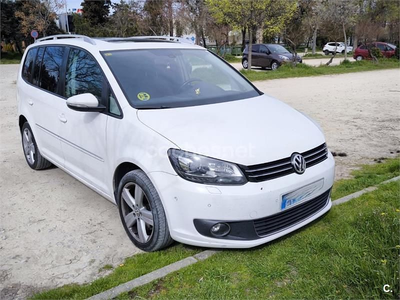 Usado VW Touran Sport 170 CV (125 kW) 2012 Blanco Monovolumen