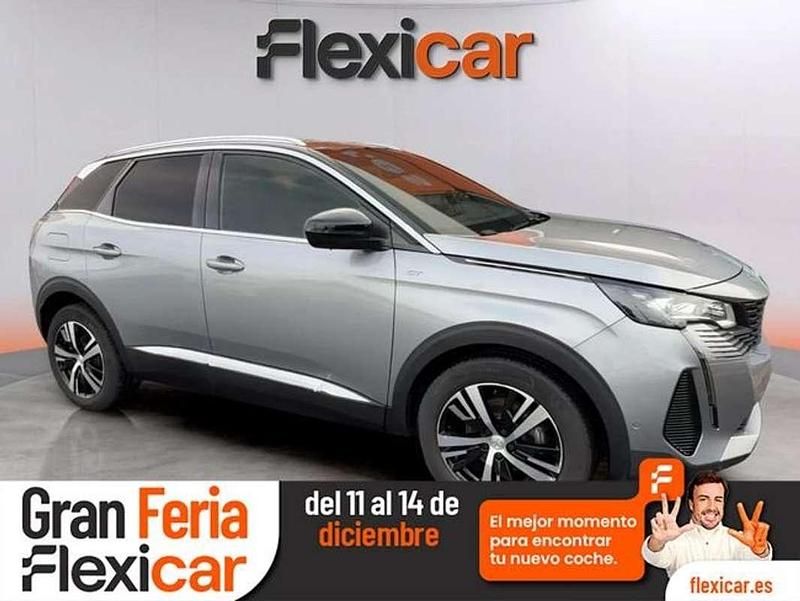 Gris Usado 2021 Peugeot 3008 GT SUV | 18.990 € (Precio justo) - Imagen 1/4