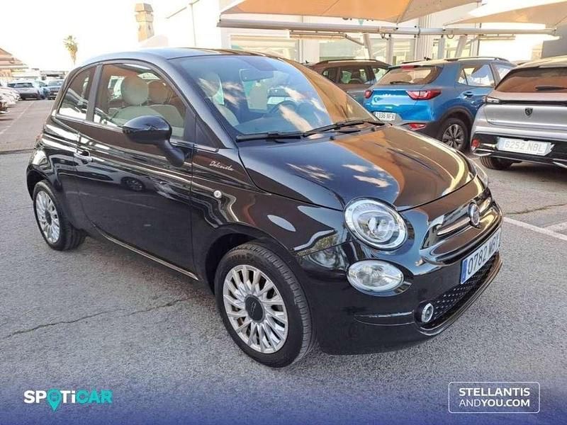 Usado Fiat 500 Dolcevita 71 CV (52 kW) 2022 Negro Berlina