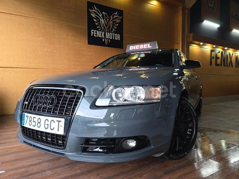 Usado Audi A6 140 CV (102 kW) 2008 Gris / plata Berlina