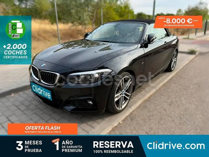 Negro Usado 2018 BMW 225 Descapotable | 25.990 € (Un poco caro) - Imagen 1/3