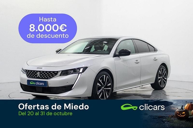 Blanco Usado 2021 Peugeot 508 GT Berlina | 24.990 € (Precio justo) - Imagen 1/4