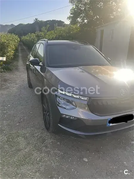 Usado Skoda Kamiq 150 CV (110 kW) 2024 Gris / plata SUV