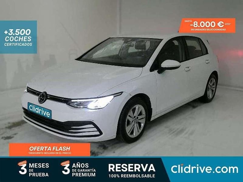 Blanco Usado 2021 VW Golf VIII Utilitario | 14.190 € (Buen precio) - Imagen 1/3