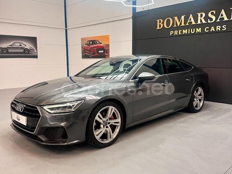 Usado Audi A7 S-Line 340 CV (250 kW) 2018 Gris / plata Berlina