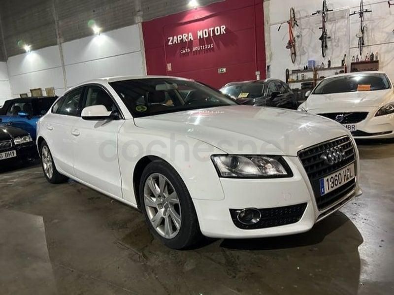 Usado Audi A5 Sportback Business 143 CV (105 kW) 2011 Blanco Utilitario