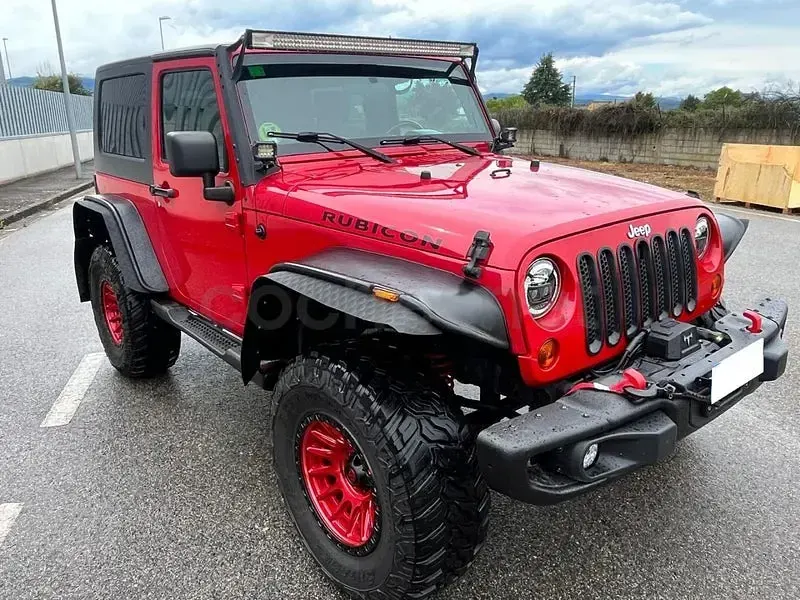 Usado Jeep Wrangler Rubicon 177 CV (130 kW) 2008 Rojo SUV