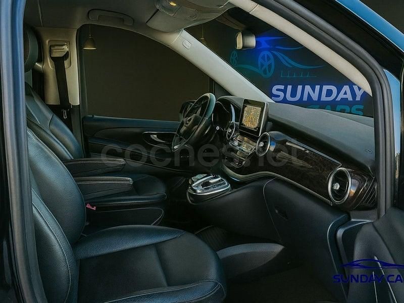 Usado Mercedes V220 Avantgarde 163 CV (119 kW) 2019 Negro Monovolumen