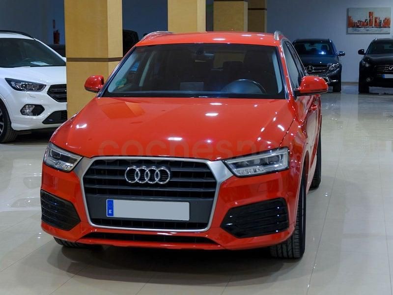 Usado Audi Q3 150 CV (110 kW) 2017 Rojo SUV