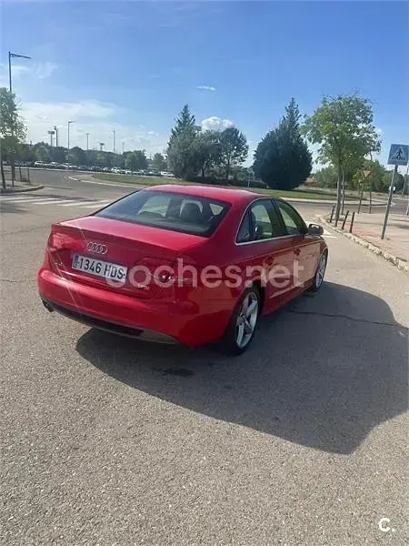 Usado Audi A4 S-Line 180 CV (132 kW) 2011 Rojo Berlina