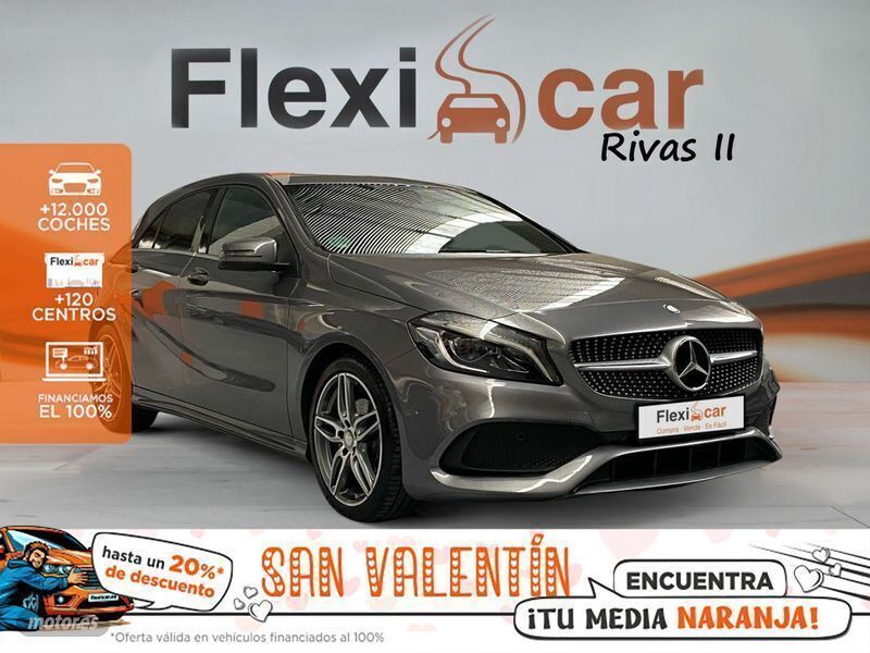 Gris Usado 2016 Mercedes A200 AMG line Utilitario | 21.490 € (Un poco caro) - Imagen 1/4