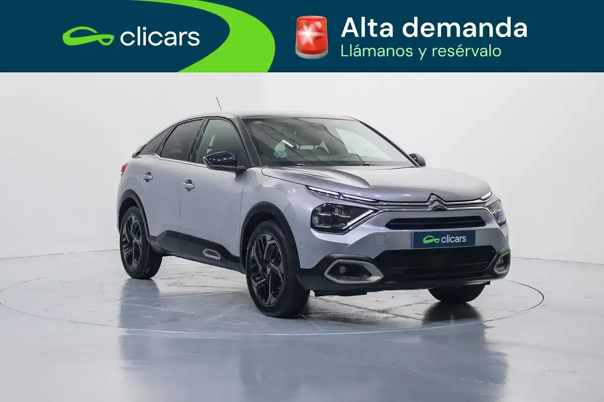 Usado Citroën C4 PureTech 130 CV (95 kW) 2021 Gris