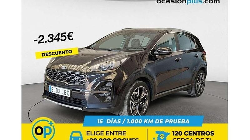 Usado Kia Sportage GT-Line 136 CV (100 kW) 2019 Negro SUV
