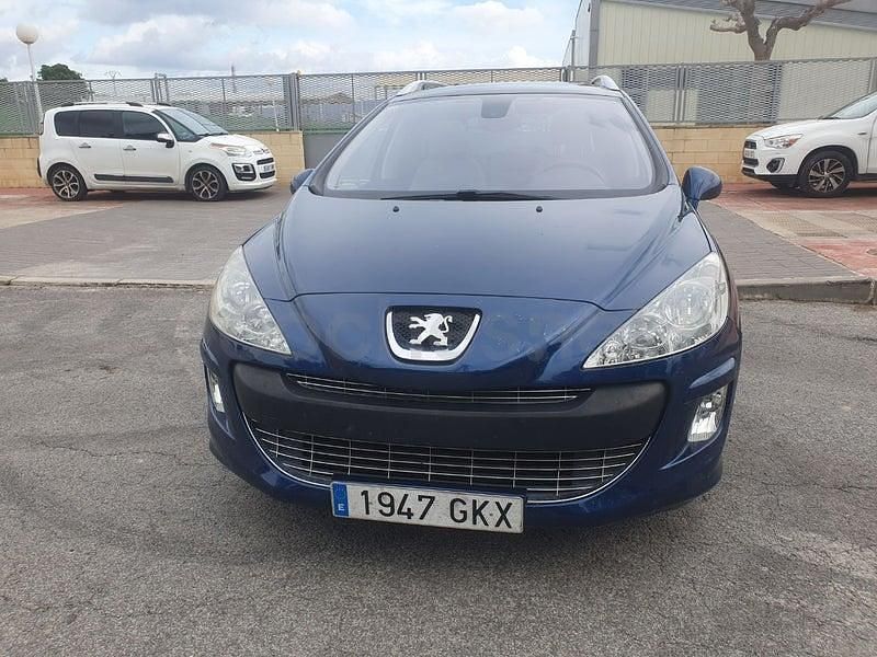Usado Peugeot 308 SW Premium 110 CV (80 kW) 2009 Azul Familiar