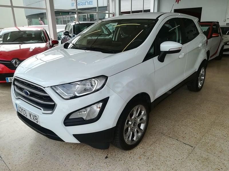Usado Ford Ecosport Trend 125 CV (91 kW) 2019 Blanco SUV