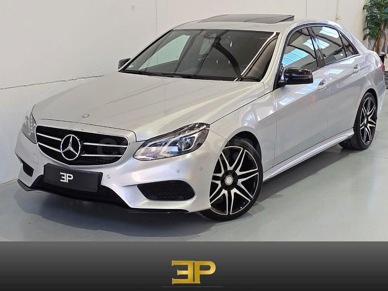 Usado Mercedes E250 Avantgarde 204 CV (150 kW) 2015 Gris / plata Berlina