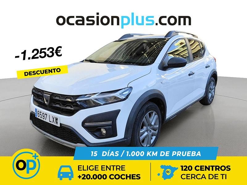Blanco Usado 2022 Dacia Sandero Essentiel Berlina | 13.790 € (Un poco caro) - Imagen 1/4
