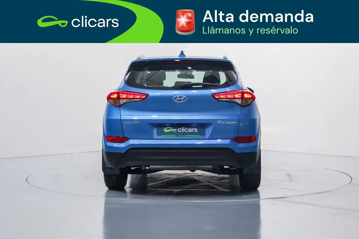 Usado Hyundai Tucson 131 CV (96 kW) 2017 Azul SUV