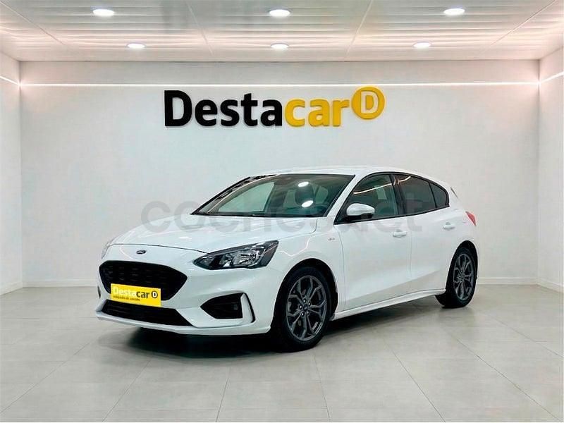 Usado Ford Focus ST-Line 125 CV (91 kW) 2022 Blanco Berlina