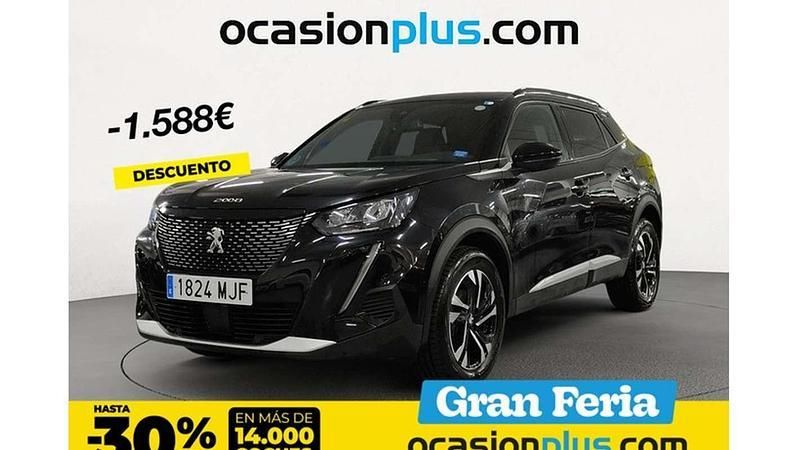 Negro Usado 2023 Peugeot 2008 Allure SUV | 15.628 € (Precio justo) - Imagen 1/4