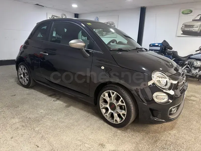 Usado Fiat 500 S 69 CV (50 kW) 2017 Negro Berlina