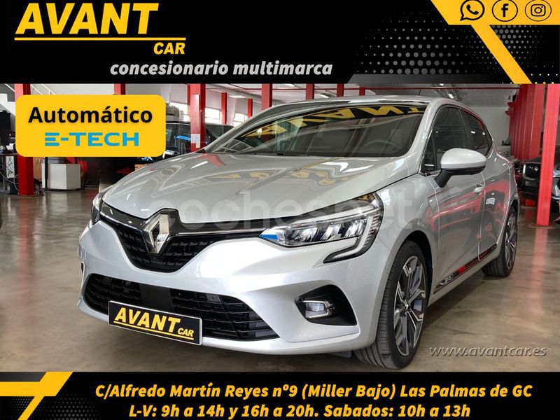 Gris Usado 2021 Renault Clio V Zen Berlina | 14.690 € (Buen precio) - Imagen 1/4
