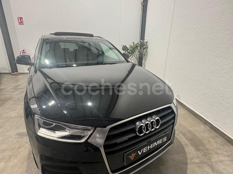 Usado Audi Q3 150 CV (110 kW) 2016 Negro SUV