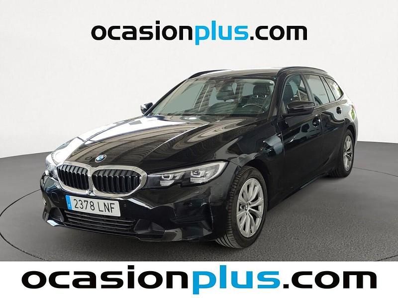 Negro Usado 2021 BMW 320 Familiar | 25.628 € (Super precio) - Imagen 1/4