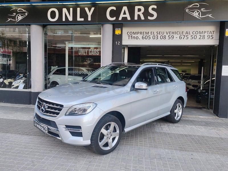 Usado Mercedes ML350 258 CV (189 kW) 2014 Gris / plata SUV