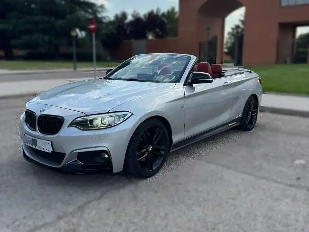 Usado BMW 220 184 CV (135 kW) 2018 Gris Descapotable