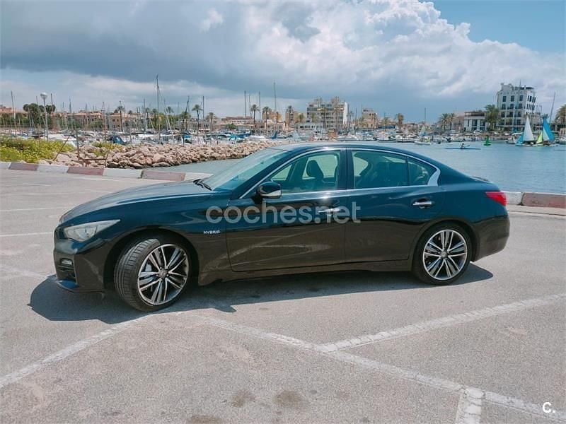 Negro Usado 2014 Infiniti Q50 Sport Tech Berlina | 15.000 € (Super precio) - Imagen 1/4