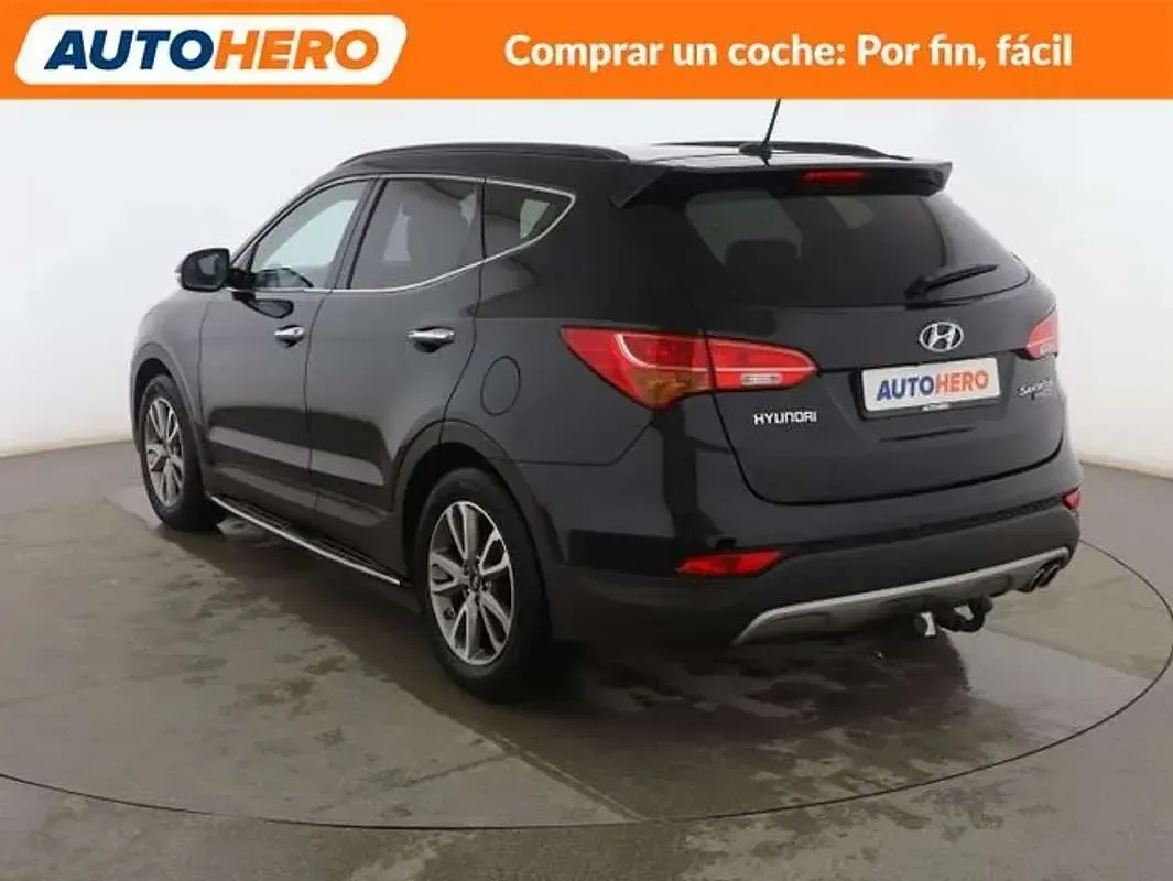 Usado Hyundai Santa Fe Style 197 CV (144 kW) 2014 Negro SUV
