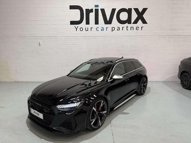 Usado Audi RS6 Advanced 600 CV (441 kW) 2020 Negro Familiar
