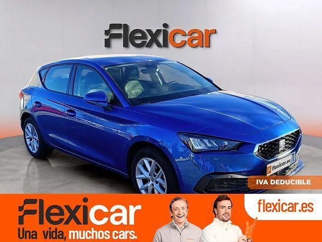 Usado Seat Leon Style 115 CV (84 kW) 2024 Azul