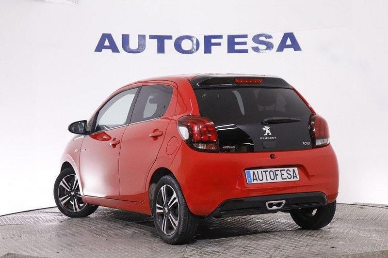 Usado Peugeot 108 GT-line 82 CV (60 kW) 2017 Rojo Utilitario