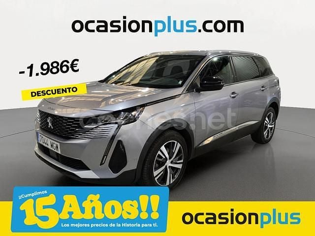 Gris / plata Usado 2023 Peugeot 5008 Allure Monovolumen | 21.850 € (Precio justo) - Imagen 1/4